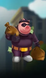 Gangsta Piggy: Hold and Win